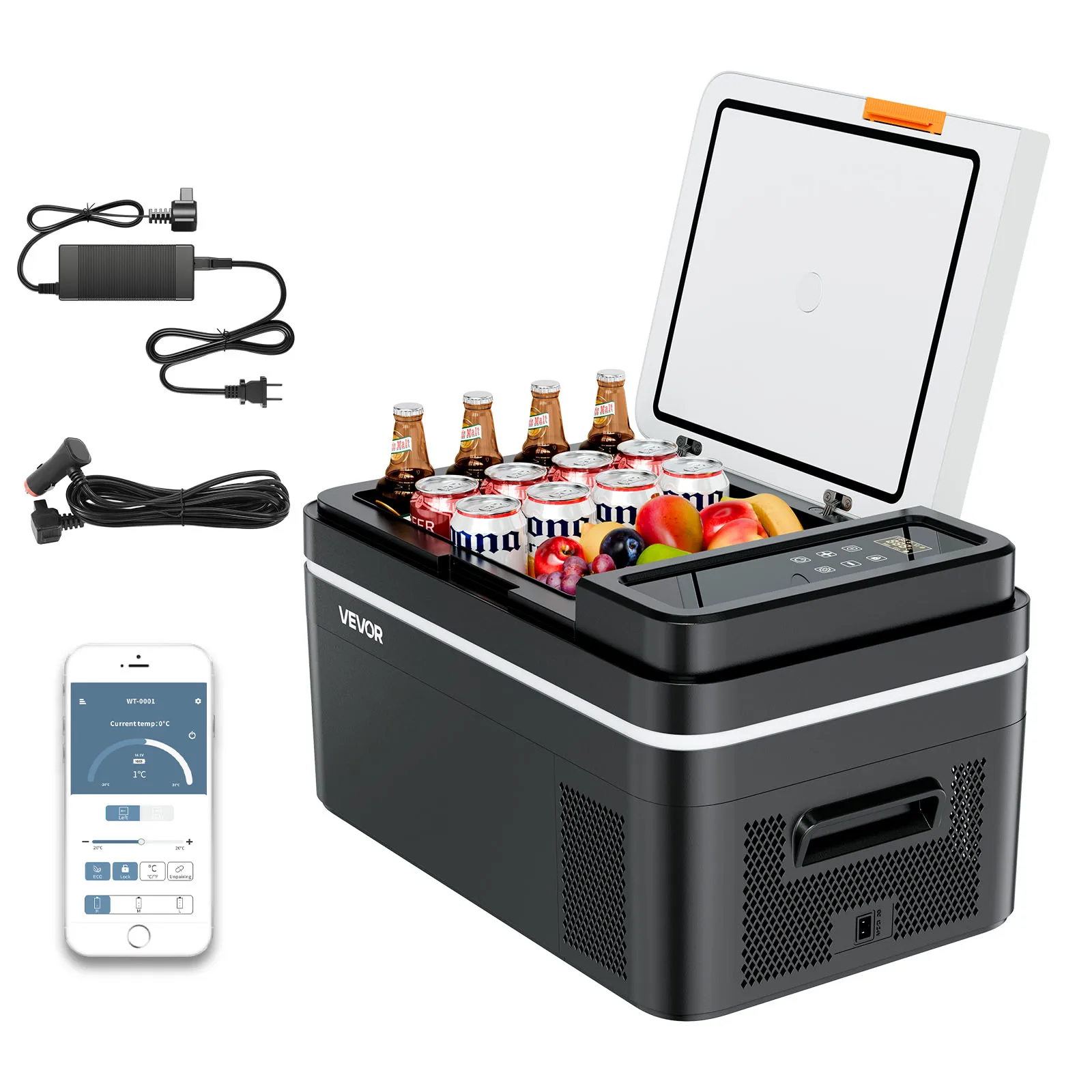glacière éléctirque 15-55L Compresseur électrique 12V/24V DC 110-240V AC Succebuy – Image 8