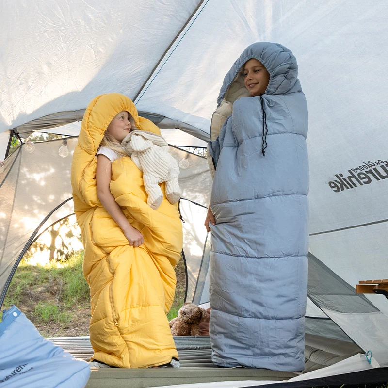 Sac de couchage enfants imperméable, ultraléger avec pieds épissés, 3 saisons, 15 à - 5°C Naturehike 2026 – Image 6