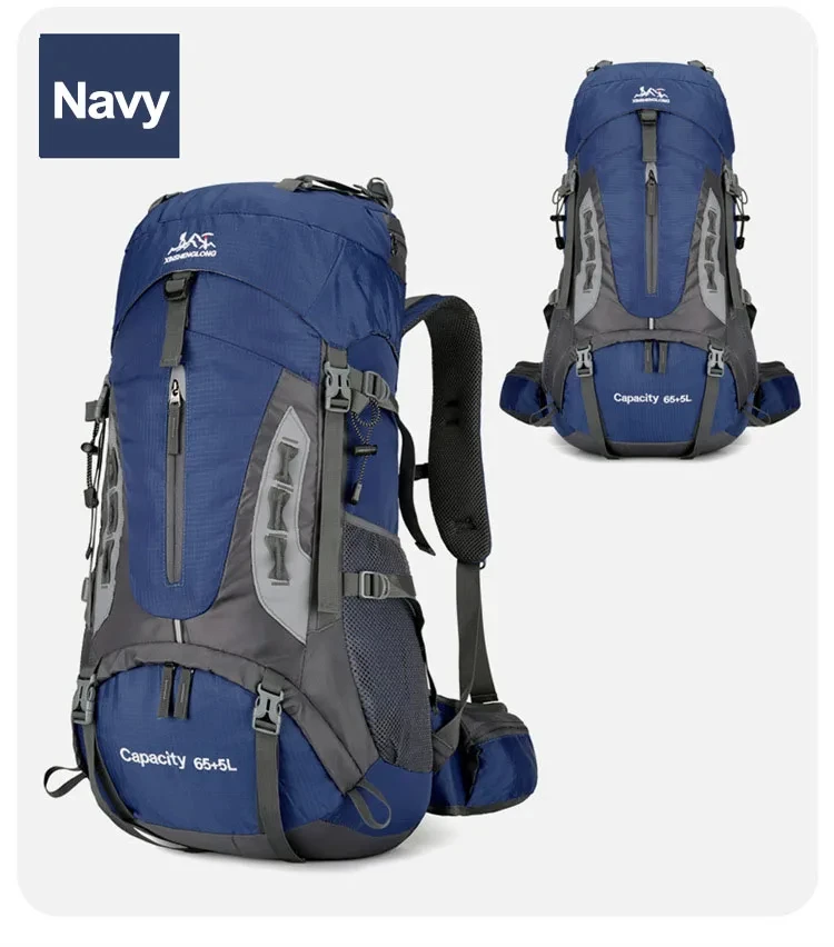Sac à dos 70 L rangement pour randonnée à bandoulière – Image 12