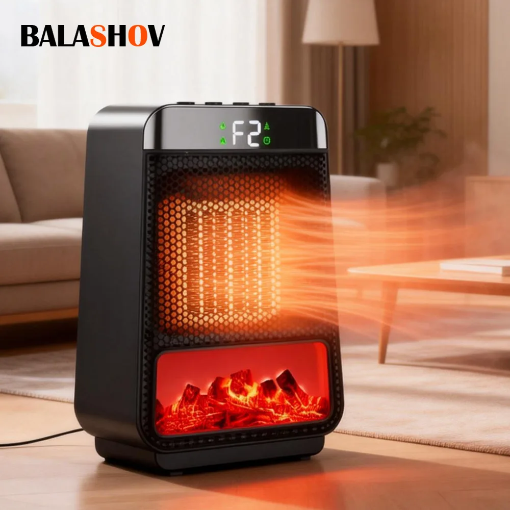 Chauffage électrique Portable de bureau et camping 1000W