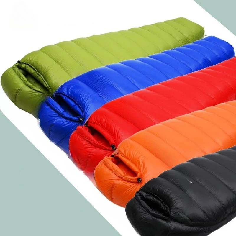 Sac de couchage ultraléger momie, sac de couchage isolé extérieur