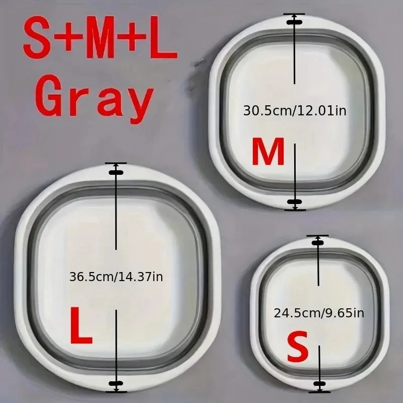 Bacs à laver pliable Multifonction – Image 14