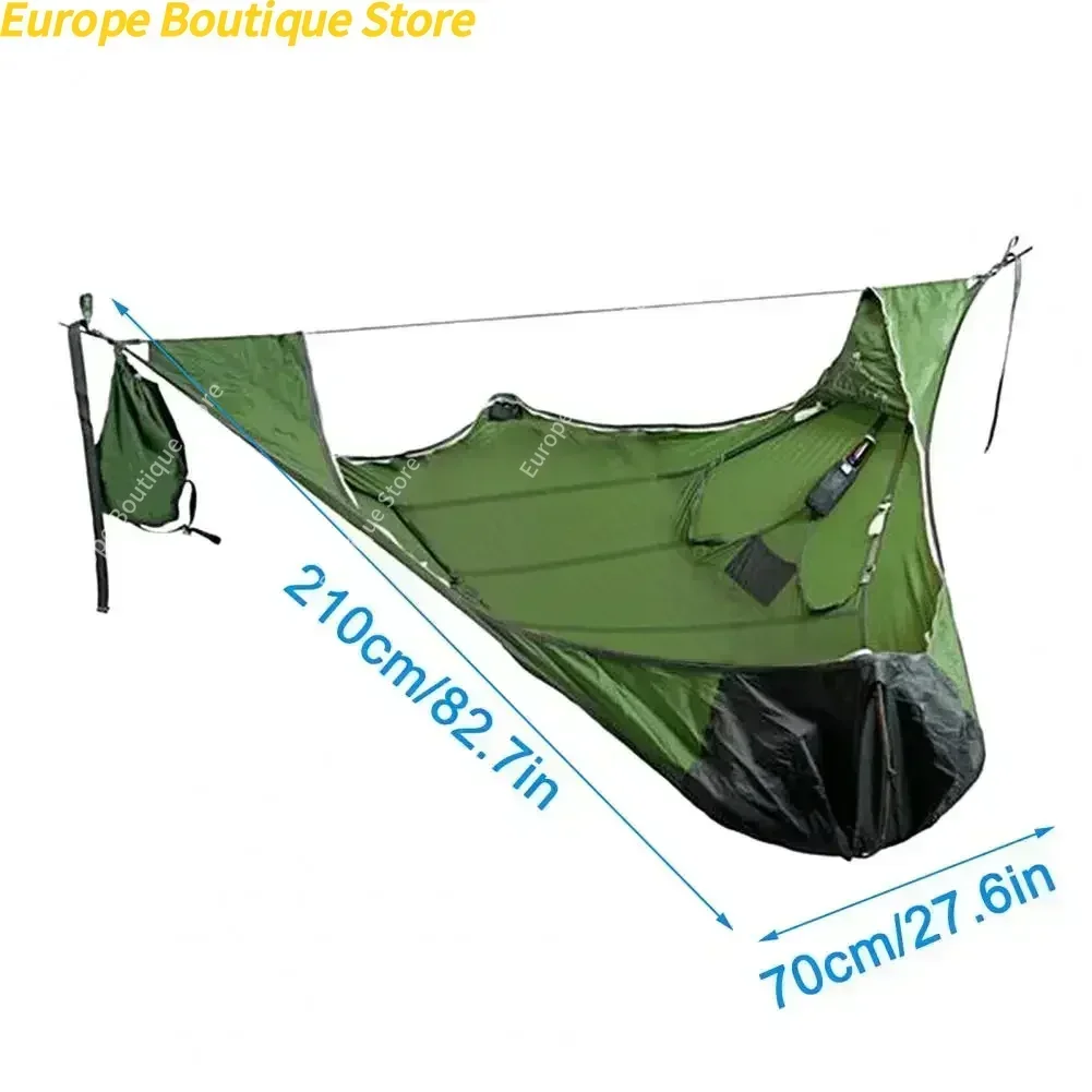 Hamac anti-moustiques, sangles solides, anti-déchirure, multi-personnes – Image 5