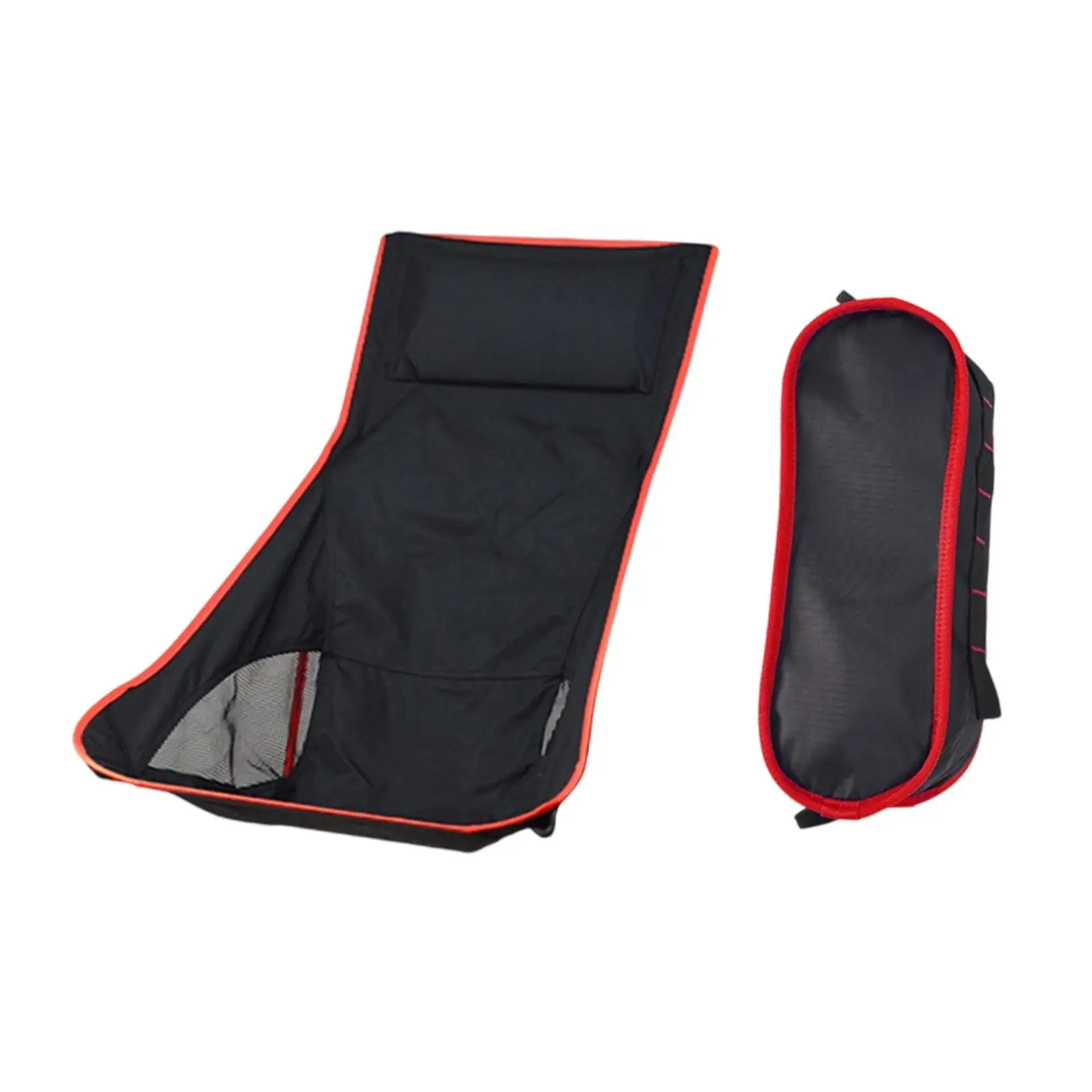 Chaise de camping pliante en tissu plage jardin, barbecue, jardin – Image 9