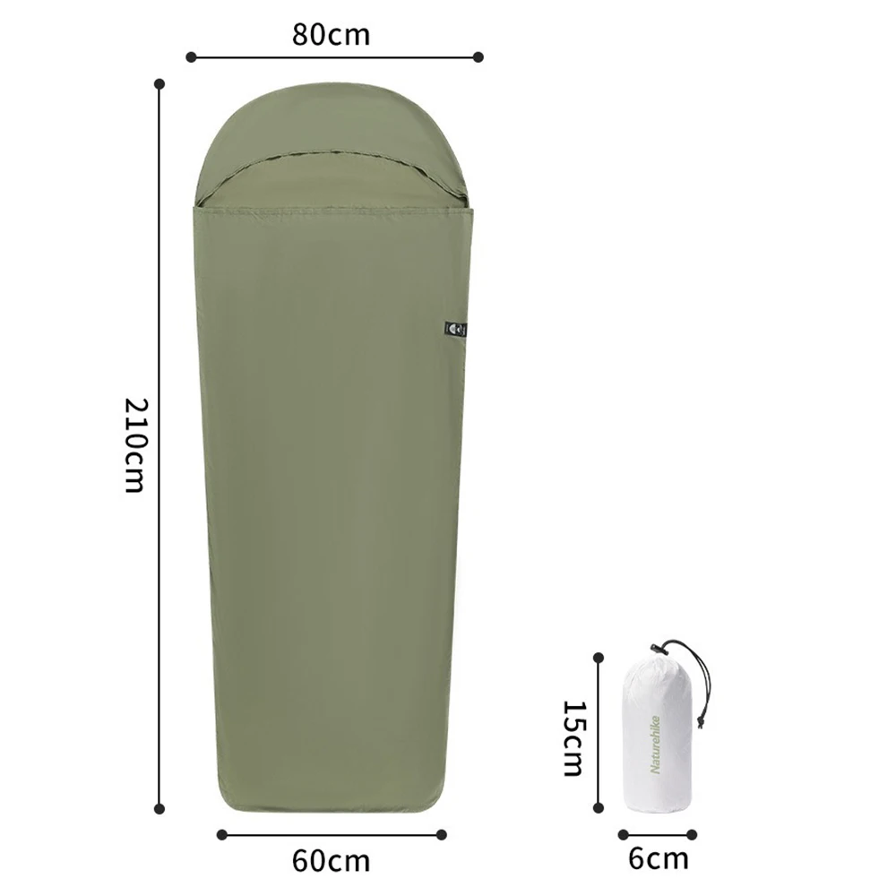 Doublure de sac de couchage pliable portable ultraléger pour randonnée en plein air Naturehike – Image 6
