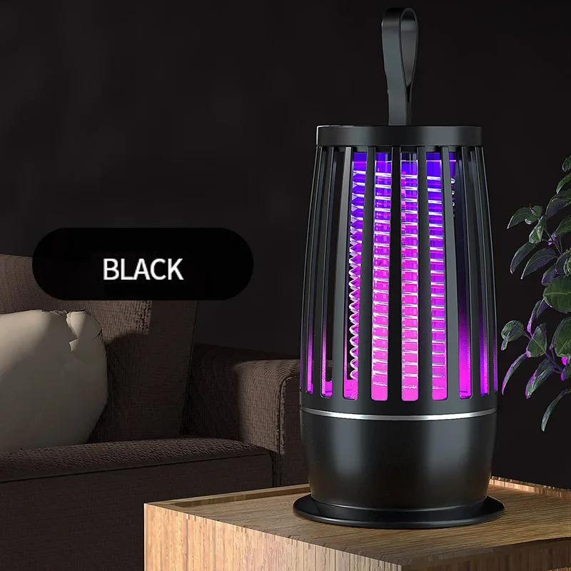 Lampe anti-moustiques électrique rechargeable par USB 2026, silencieux pour extérieur et intérieur – Image 10