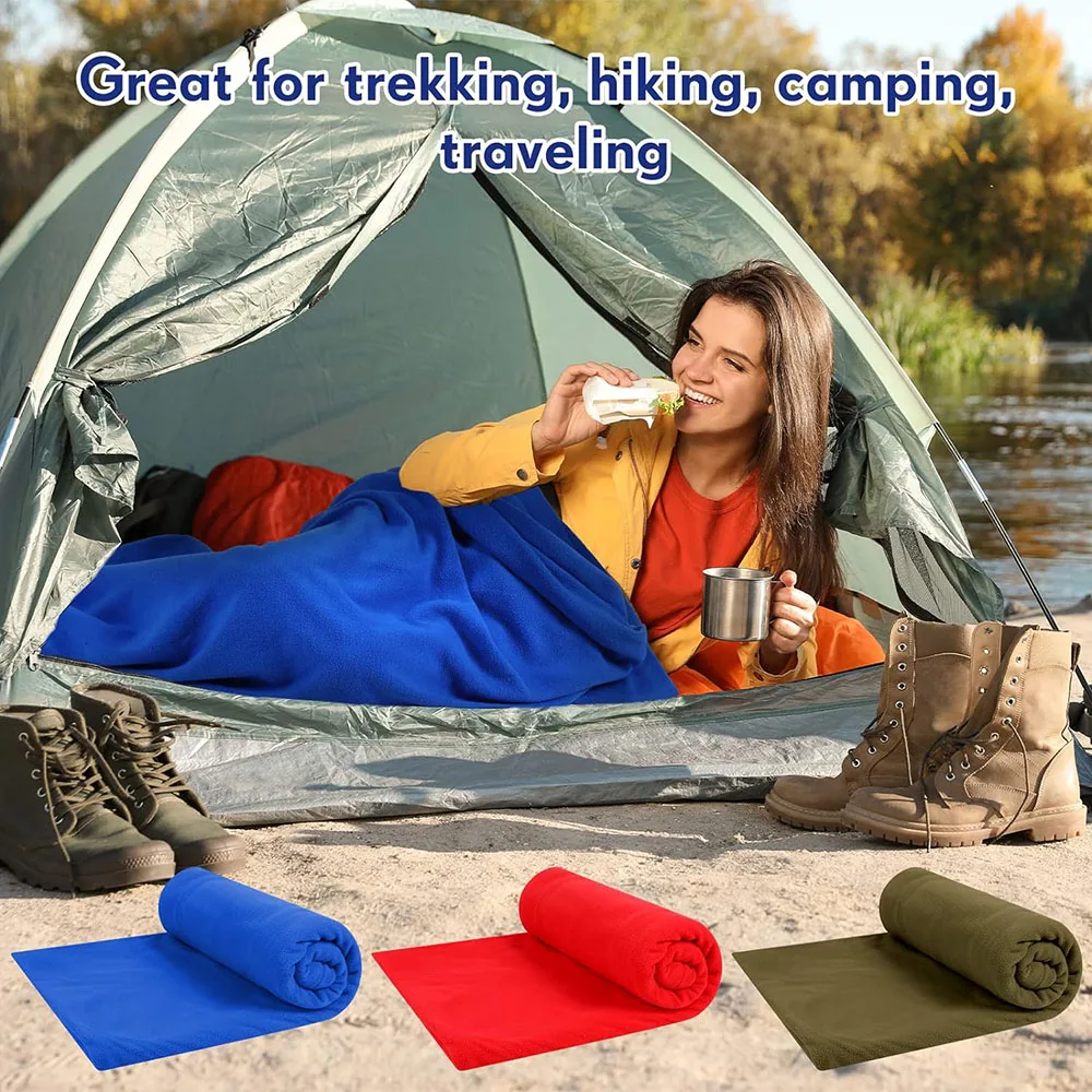 Sac/doublure pour sac de cochage en polaire 20/10°C 1 personne 180x80cm – Image 13