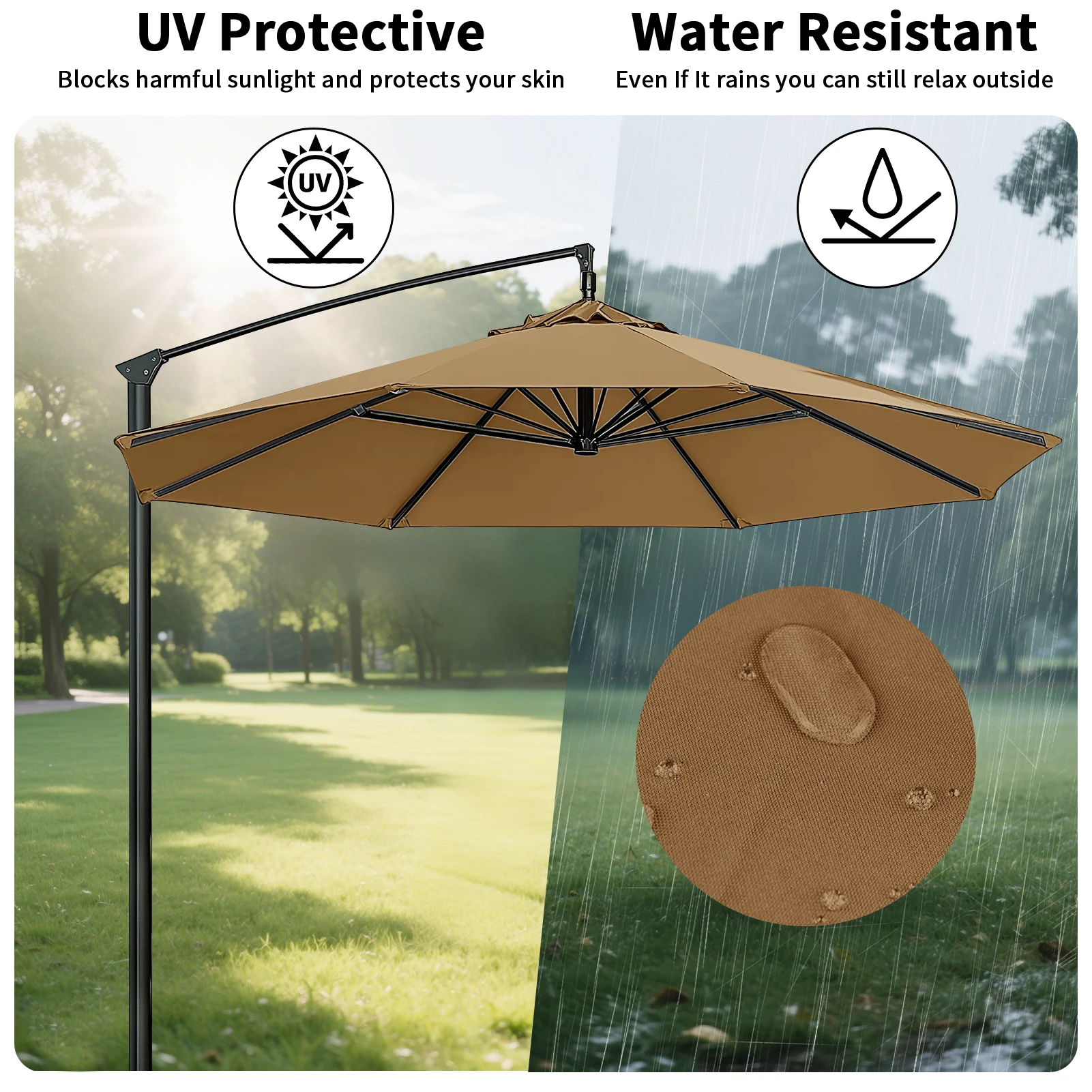 TISSU DE REMPLACEMENT pour Réparation de Parasol – Image 22