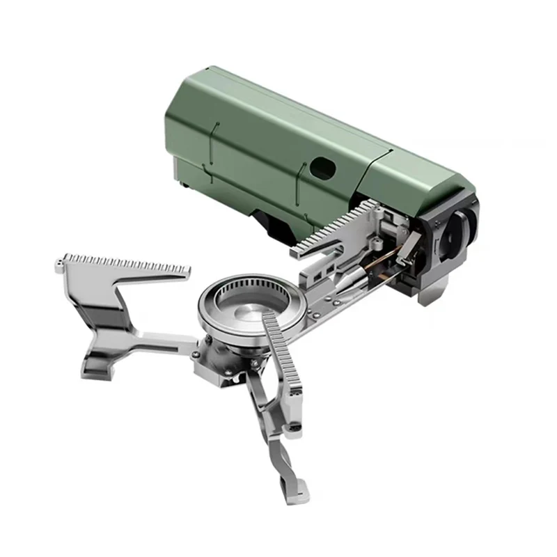 Réchaud à gaz pliante 2600 W plein air cartouche protegé dans coffré – Image 3