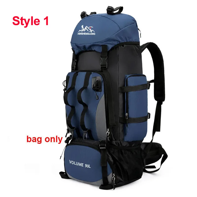 Sac à dos imperméable grande capacité 90 L randonnée camping sport de plein air plutôt hommes – Image 7