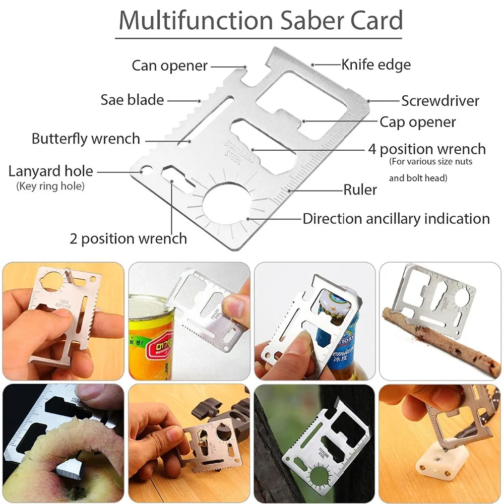 Kit de survie d'urgence professionnel, equipement multifonction – Image 3