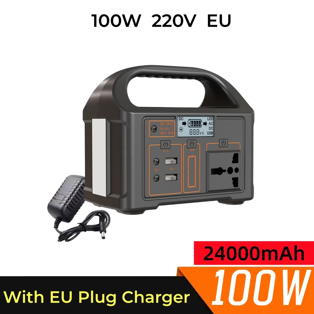 Générateur de centrale solaire portable r 300 W 500 W 110 V 220 V LED B Camping en plein air jsdsola – Image 8