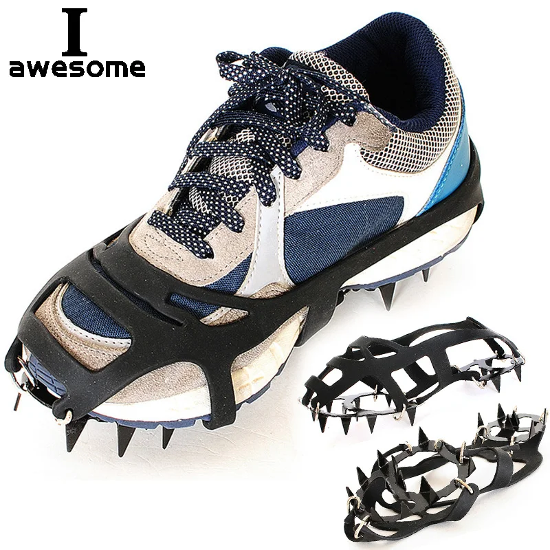 crampons 18 dents neige/glace toutes chaussures fermées