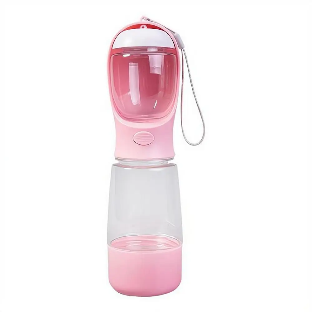 Bouteille d'eau portable 3-en-1 distributeur d'eau, de nourriture et sac a crotte – Image 11