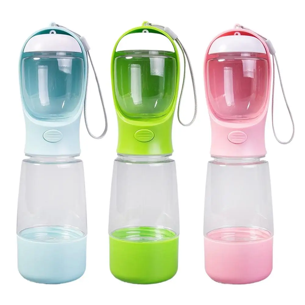 Bouteille d'eau portable 3-en-1 distributeur d'eau, de nourriture et sac a crotte – Image 19