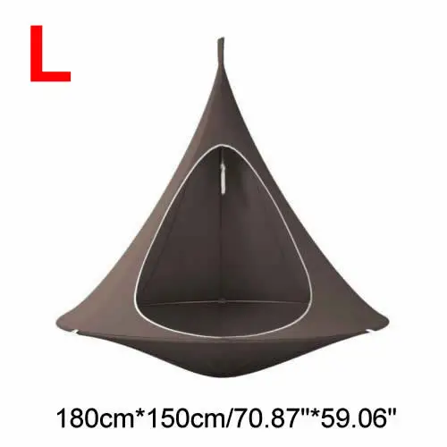 hamac fauteuil suspendu de loisirs imperméable 180 cm balançoire papillon pation relaxation – Image 10