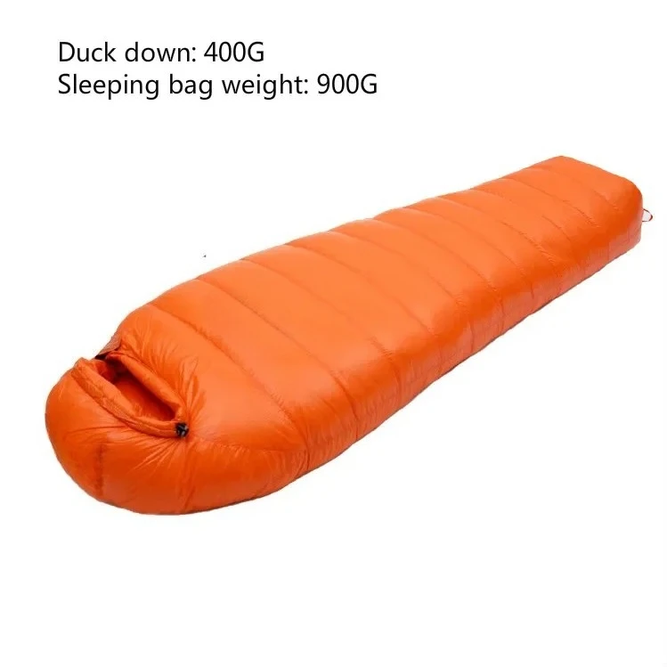Sac de couchage ultra léger en duvet d'hiver et d'automne 400 g, 1 200 g 0 à -10 – Image 17