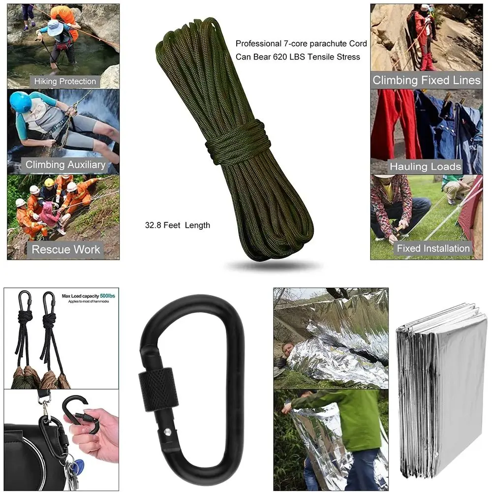 Kit de survie d'urgence professionnel, equipement multifonction – Image 4