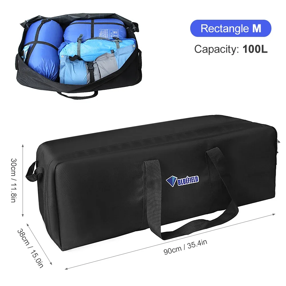 Grand sac de rangement de voyage 150 L/100 L/55 L résistant à l'eau Sac à dos – Image 7