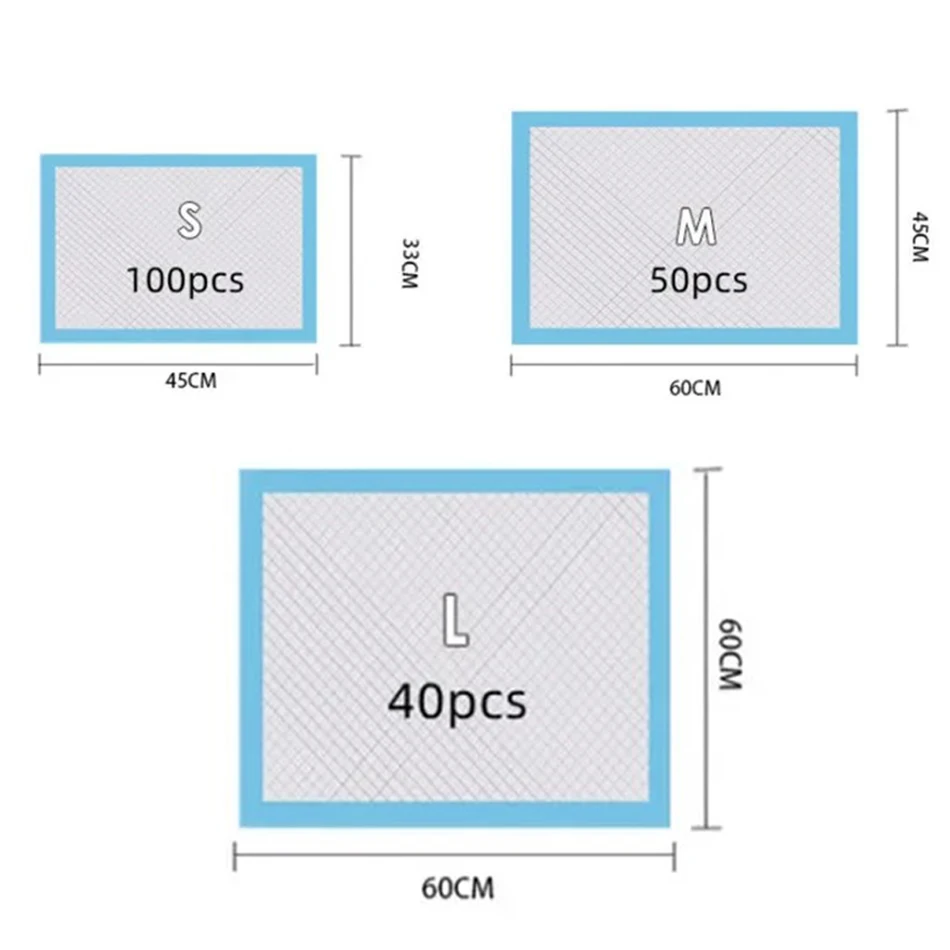 100/50/40/20 Pièces alaise absorbantes jetables – Image 2