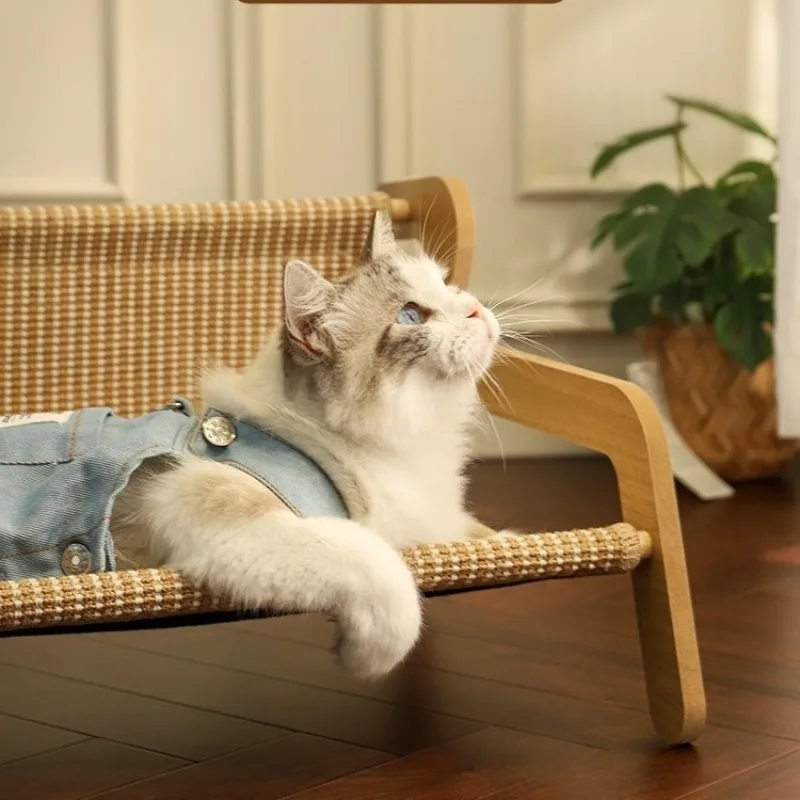 Lit de repos pour chat en forme de canapé Griffoir pour chat – Image 4
