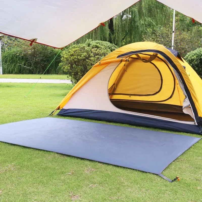 Tapis de sol de camping, portable, pliable imperméable, 210D, Oxford, plage/pique-nique HIKEMN avec attache pour fixation – Image 6