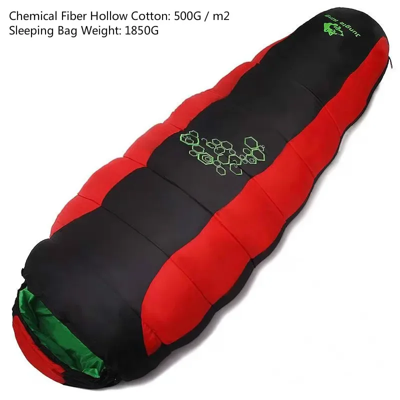 Sacs de couchage 4 trous adaptés coton épais 4 épaisseurs Jungle King CY0901 – Image 30