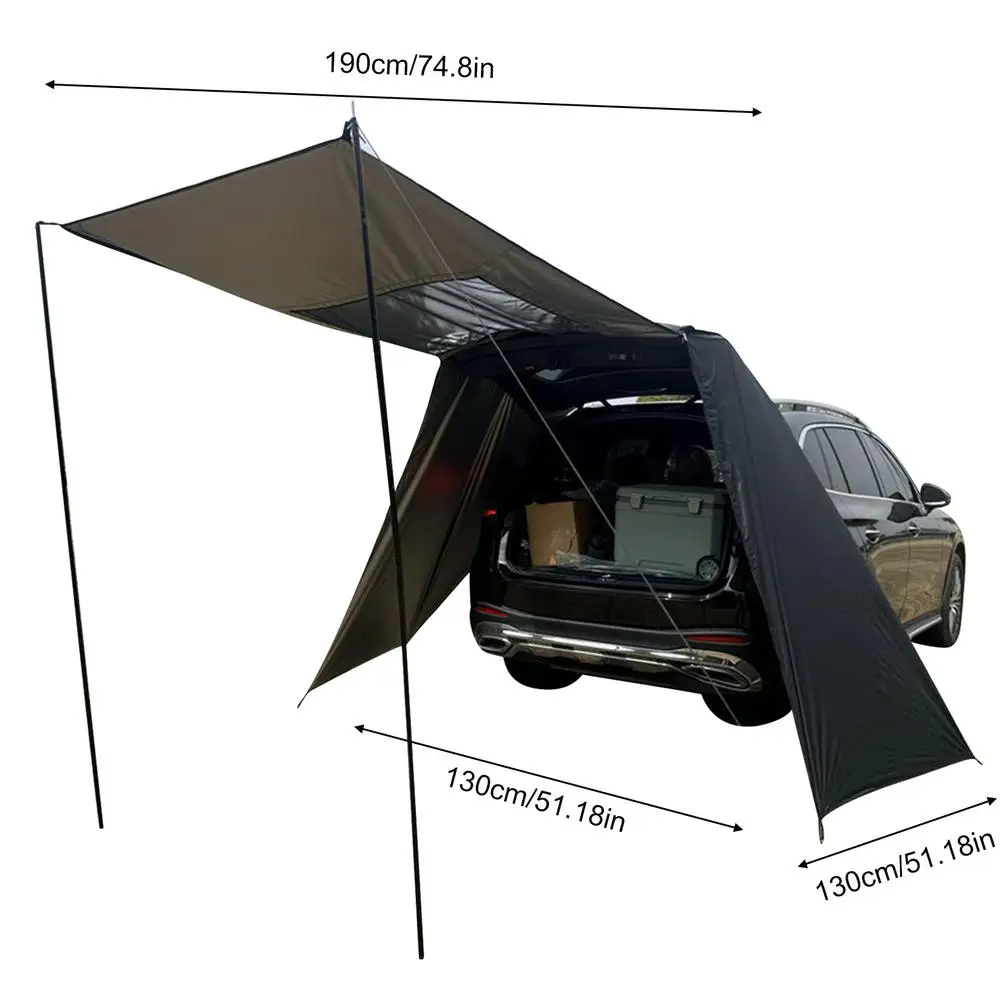 Tente d'ombrage portable respirante imperméable et coupe-vent – Image 8