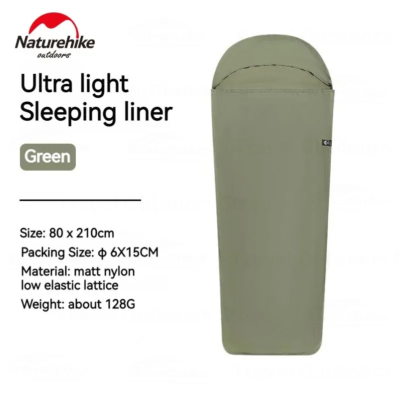 Doublure de sac de couchage pliable portable ultraléger pour randonnée en plein air Naturehike – Image 8