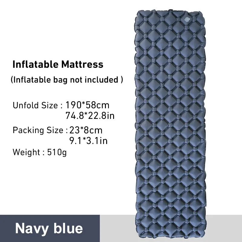 Matelas gonflable ultraléger Coussin d'air d'extérieur Randonnée WESTTUNE – Image 9