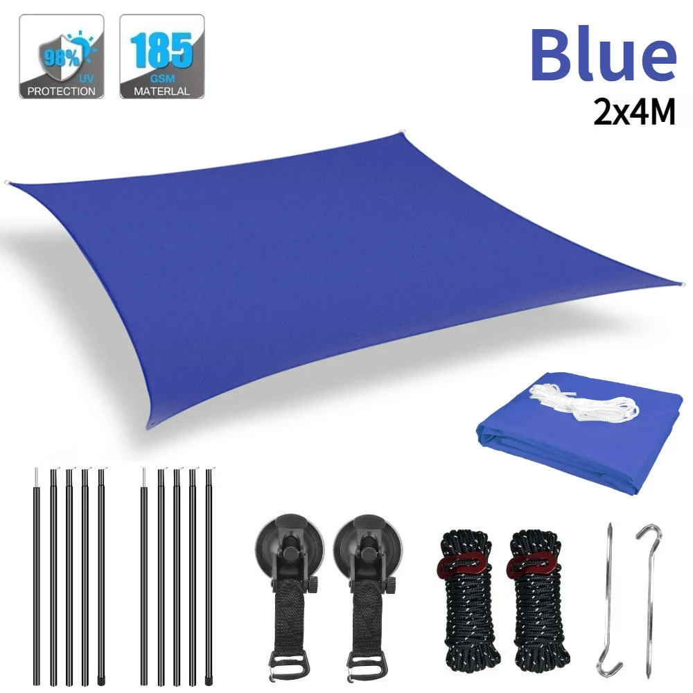 Auvent de voiture abri solaire imperméable, anti-UV – Image 12