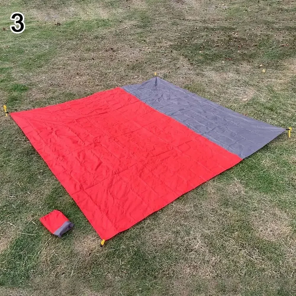 Tapis/couverture/Bâche de sol imperméable 200*210 cm de poche ultralégère avec sac WELLHOUSE – Image 9