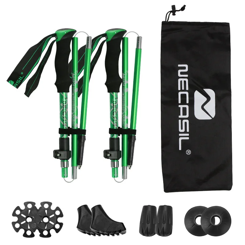 2 bâtons de trekking ultralégers pliables – Image 7