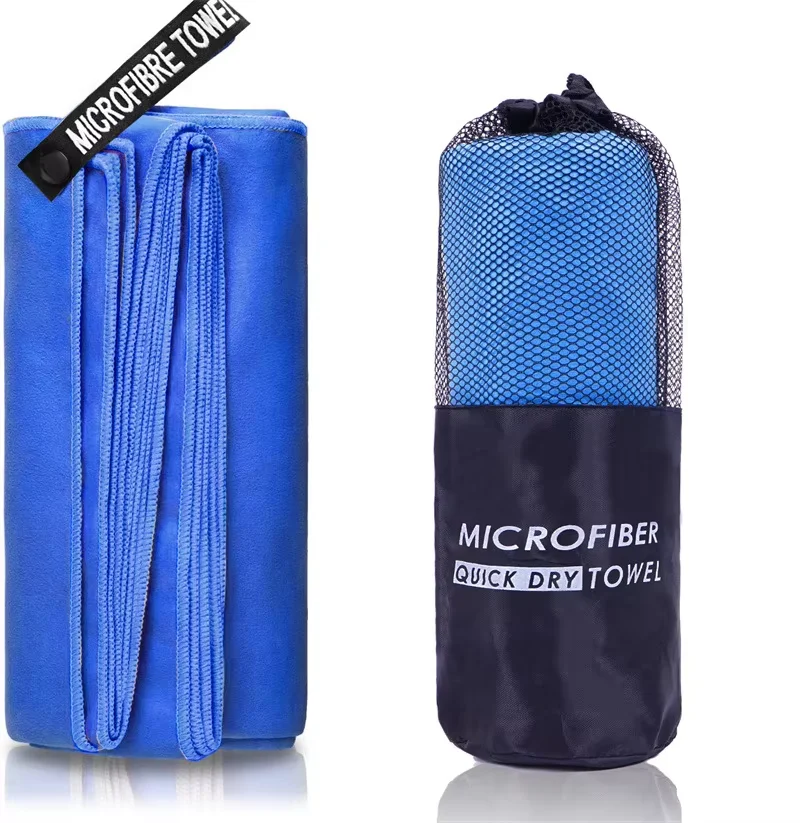 Serviette microfibre absorbantes pour bain/sport/baignade à séchage rapide 40x80/80x160CM – Image 9