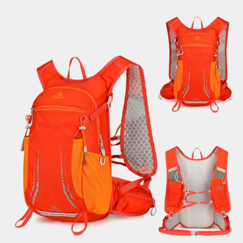 Sac à dos de cyclisme d'extérieur 18 l, grande capacité, léger, unisexe, multifonctionnel, imperméable, en nylon – Image 13