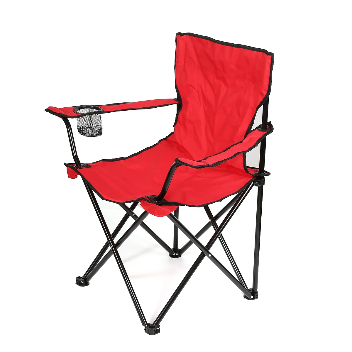 Chaise Camping Pliante avec accoudoire et porte verre 50×50×80 cm – Image 11