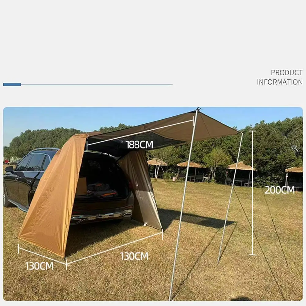 Tente d'ombrage portable respirante imperméable et coupe-vent – Image 12