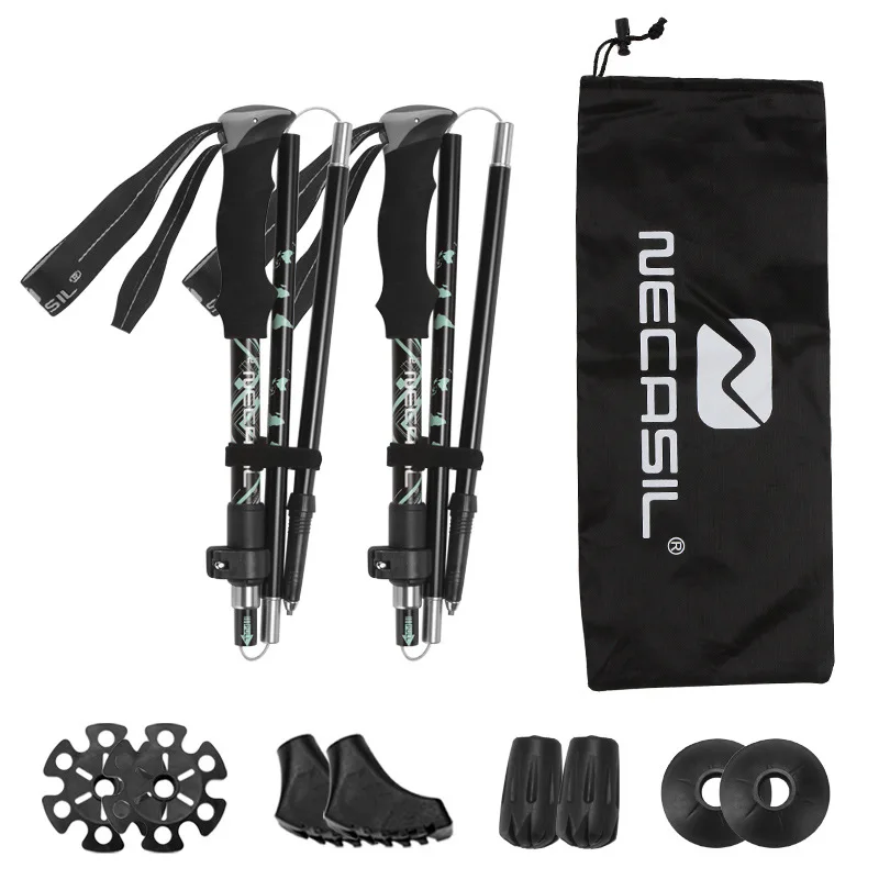 2 bâtons de trekking ultralégers pliables – Image 10