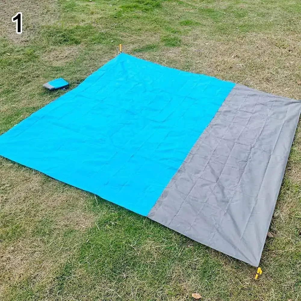 Tapis/couverture/Bâche de sol imperméable 200*210 cm de poche ultralégère avec sac WELLHOUSE – Image 10