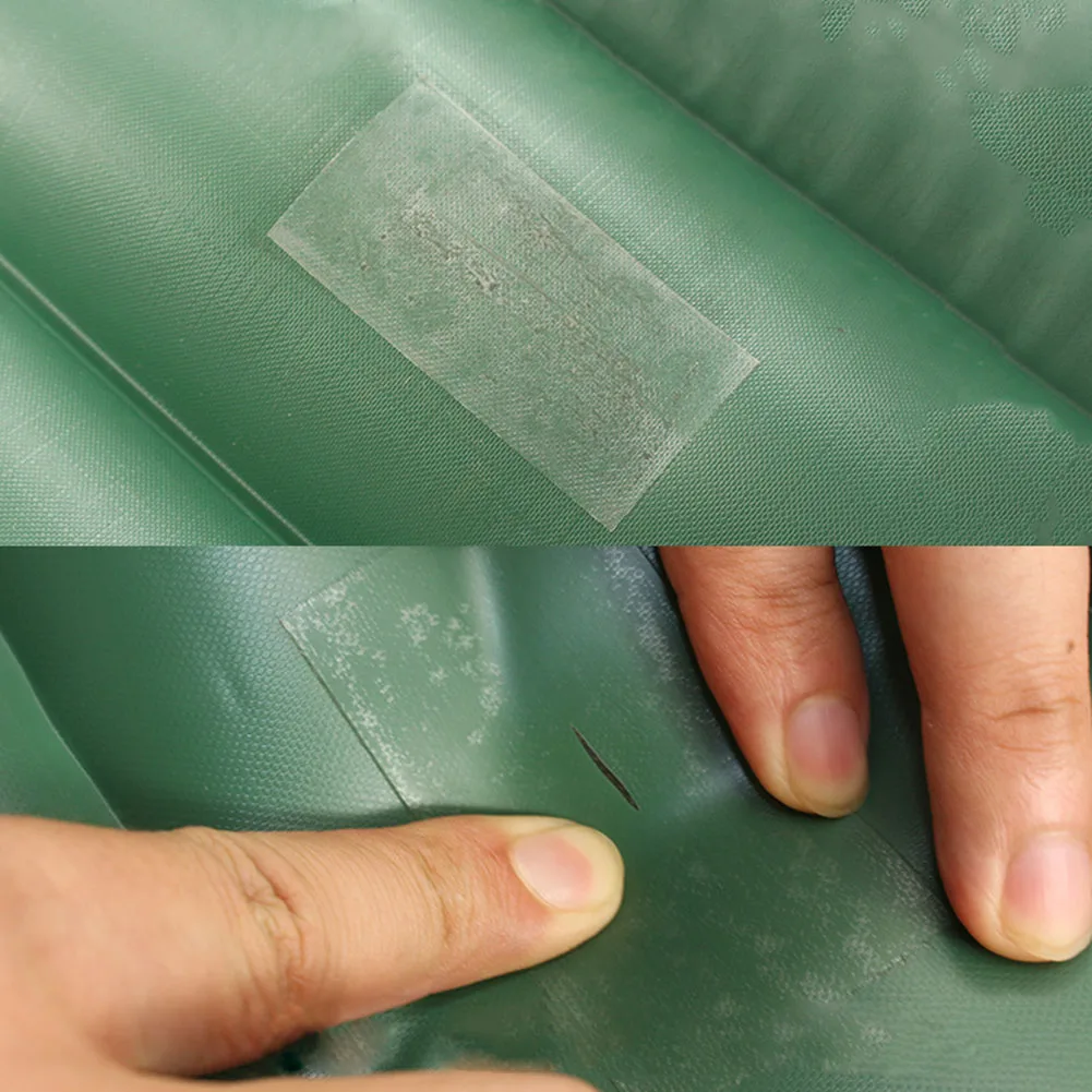 Patchs de réparation en TPU transparent, réparation pneumatique imperméable, élastique pour tente/matelas – Image 4