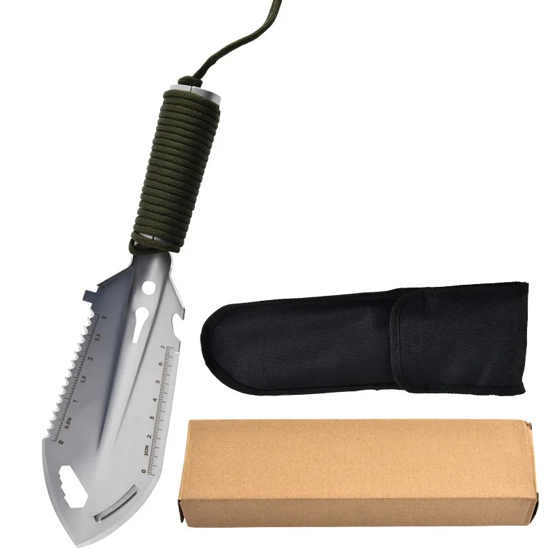 Pelle multifonctionnelle portable pour le camping – Image 7