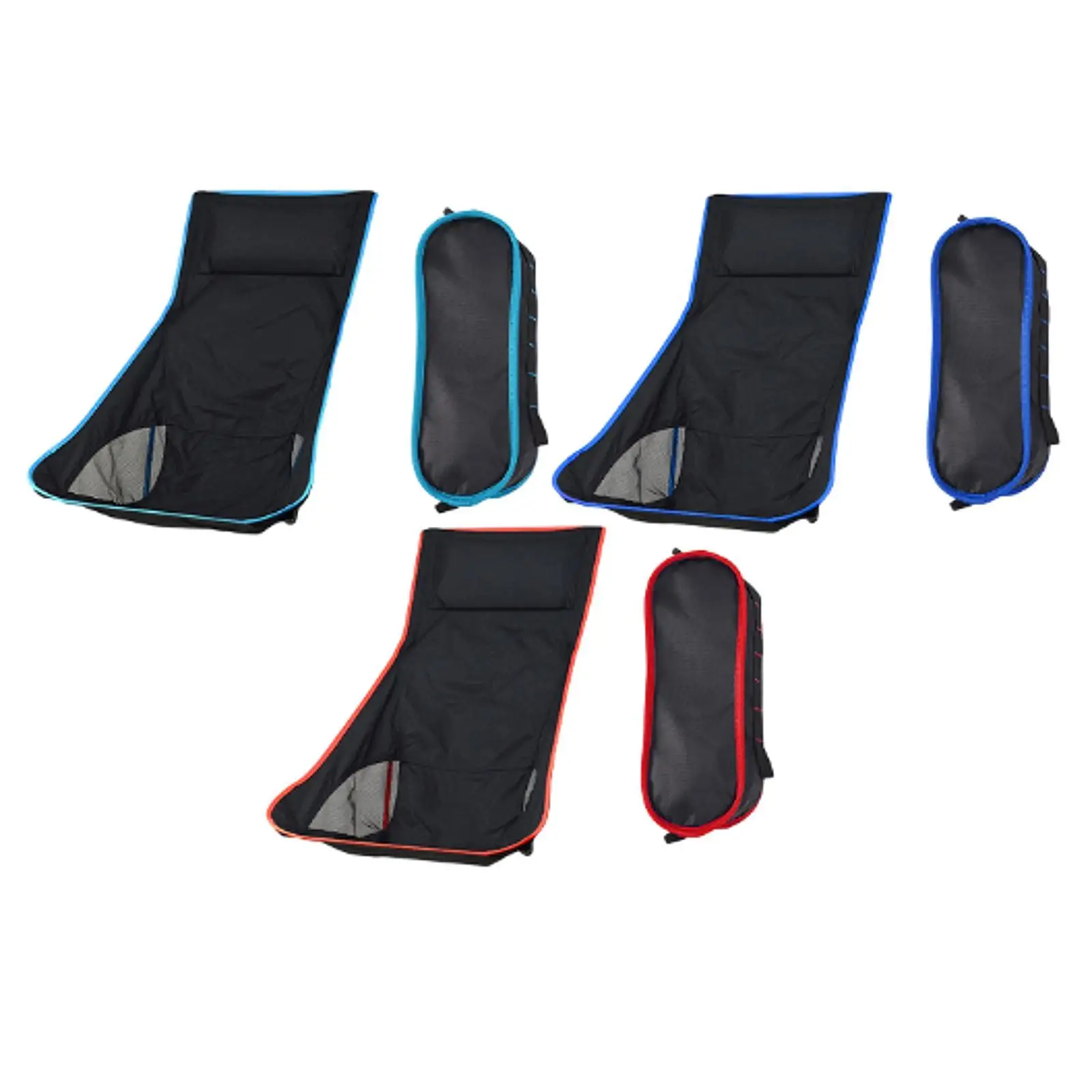 Chaise de camping pliante en tissu plage jardin, barbecue, jardin – Image 4