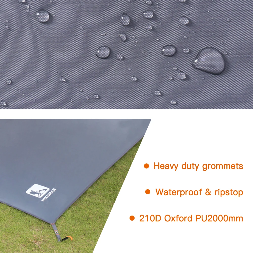 Tapis/Couverture/nappe de sol pique-nique/tente/sol résistante à l'humidité Matelas BLUEIELD avec attache de fixation – Image 5