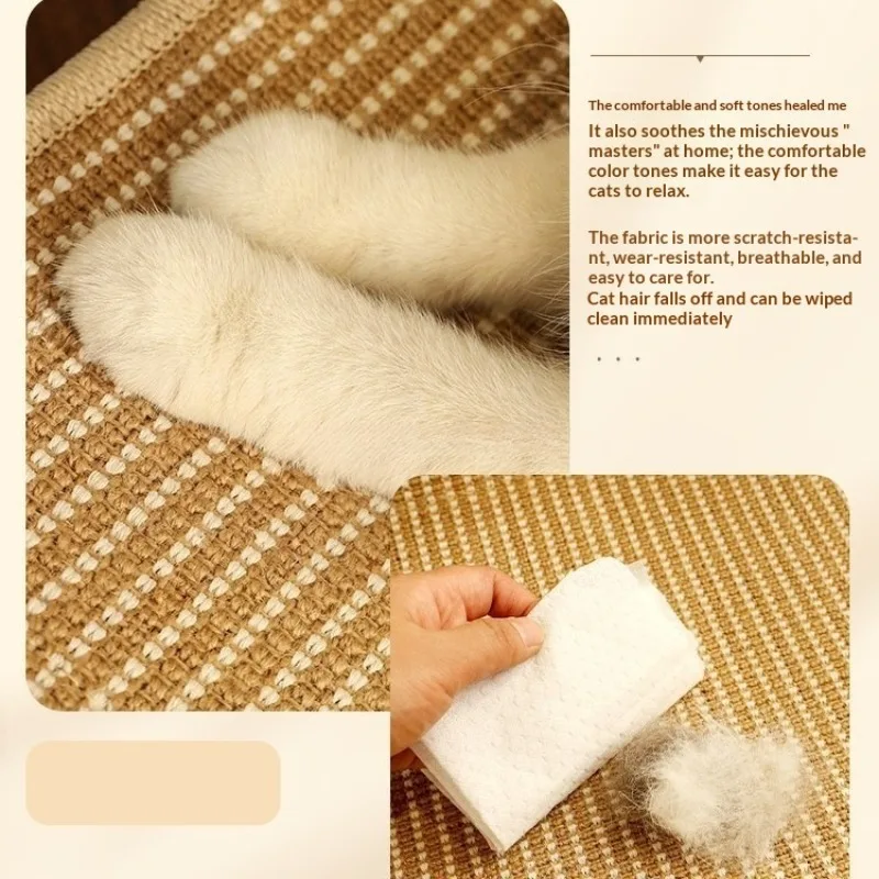 Lit de repos pour chat en forme de canapé Griffoir pour chat – Image 3