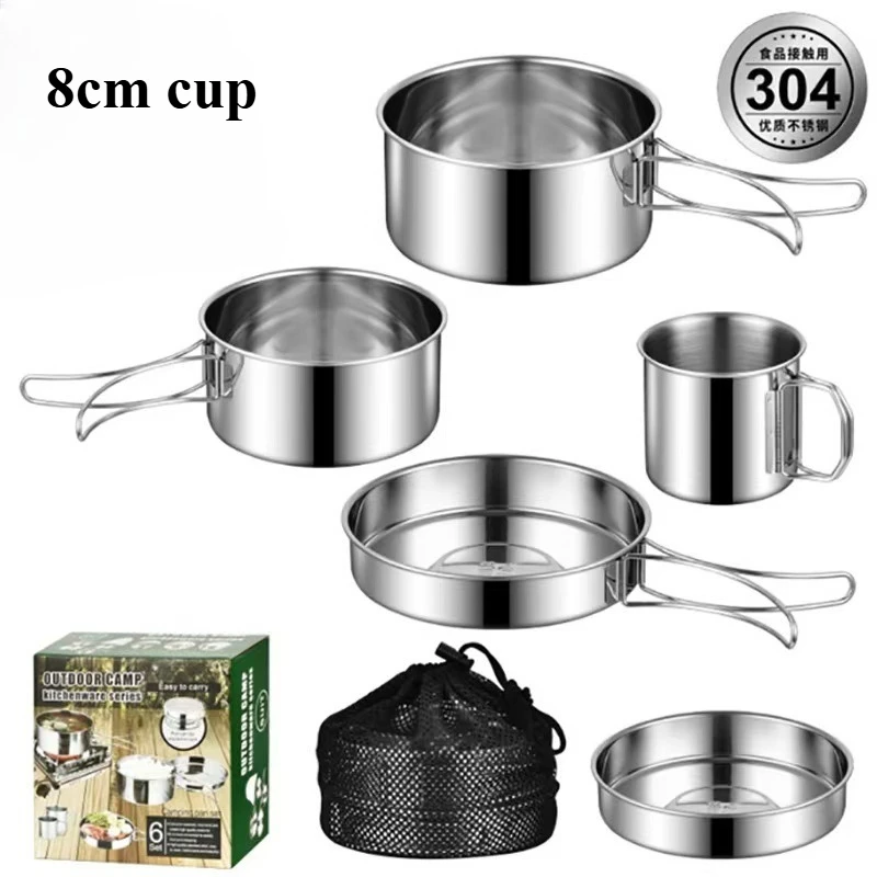 Ensemble de casseroles antiadhésives acier inoxydable – Image 7