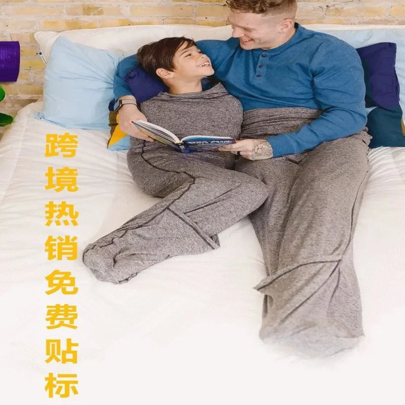 Sac de couchage confortable enfants, sac de couchage chaud été – Image 5