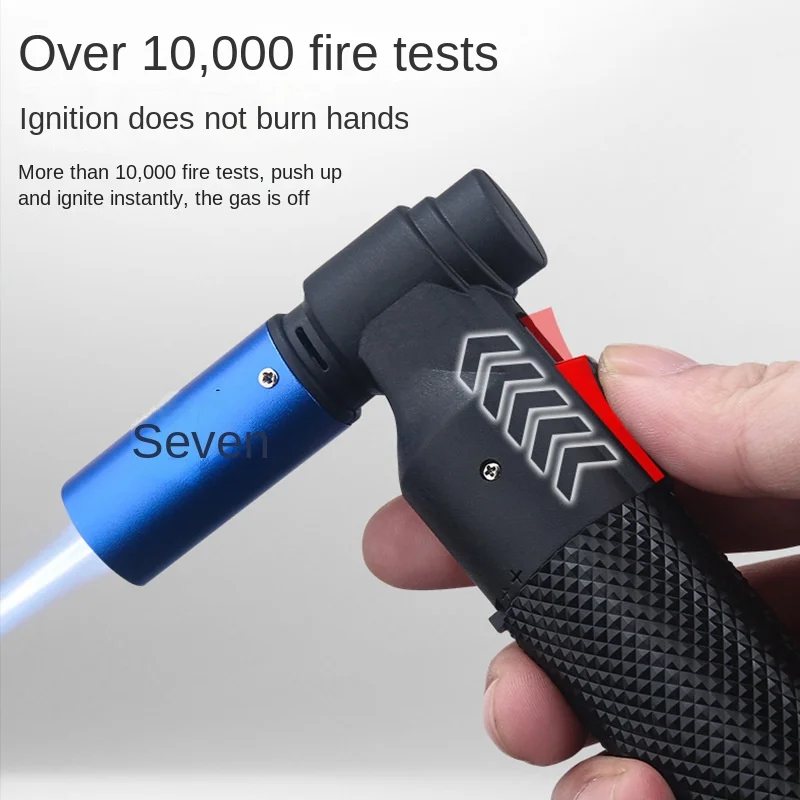 Briquet à gaz à jet de flamme bleu pour pistolet pulvérisateur résiste au vent – Image 4