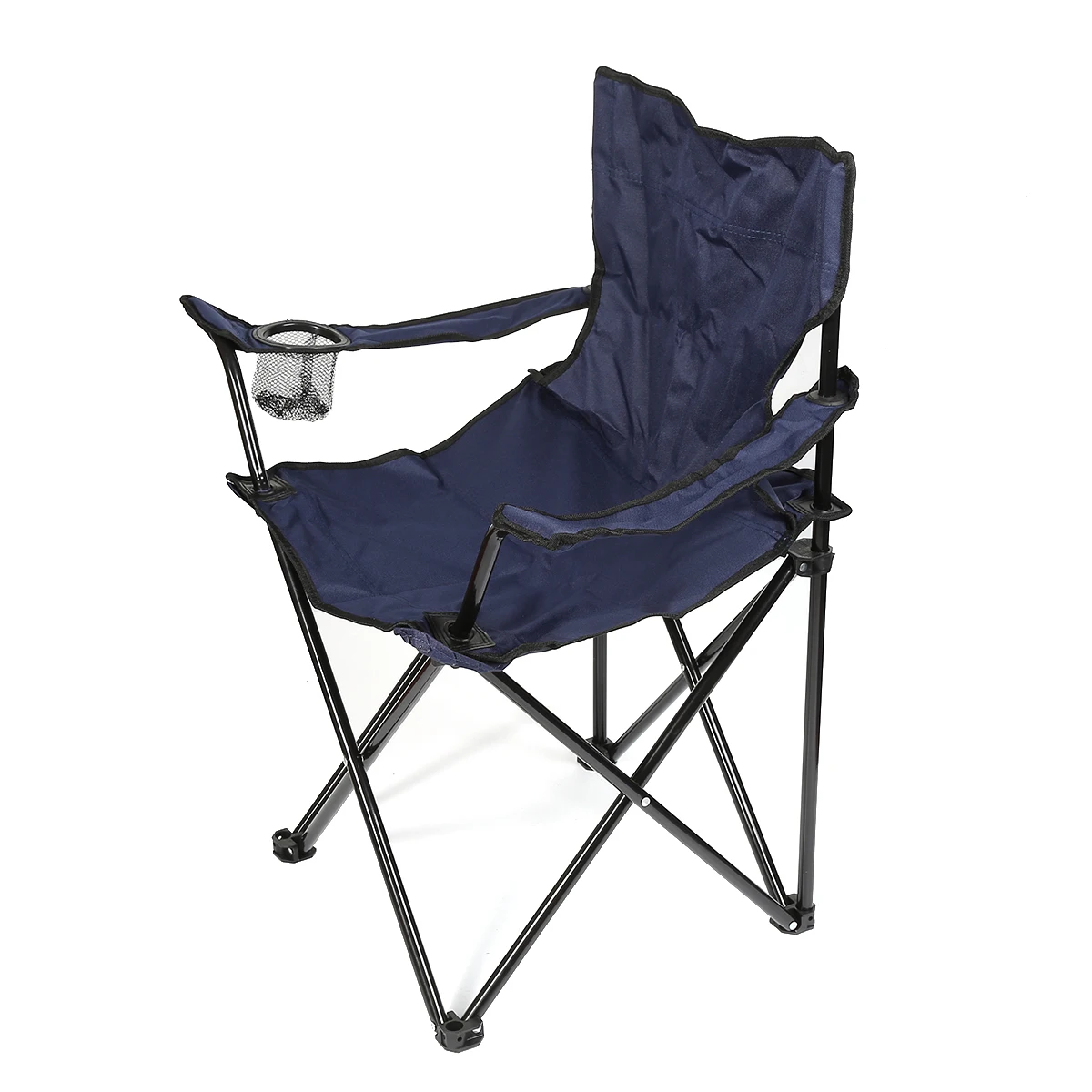 Chaise Camping Pliante avec accoudoire et porte verre 50×50×80 cm – Image 7