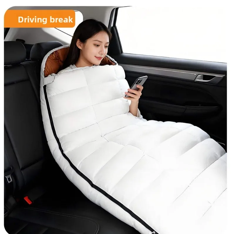 Sac de couchage en duvet imperméable plus large 225CM * 95CM – Image 21