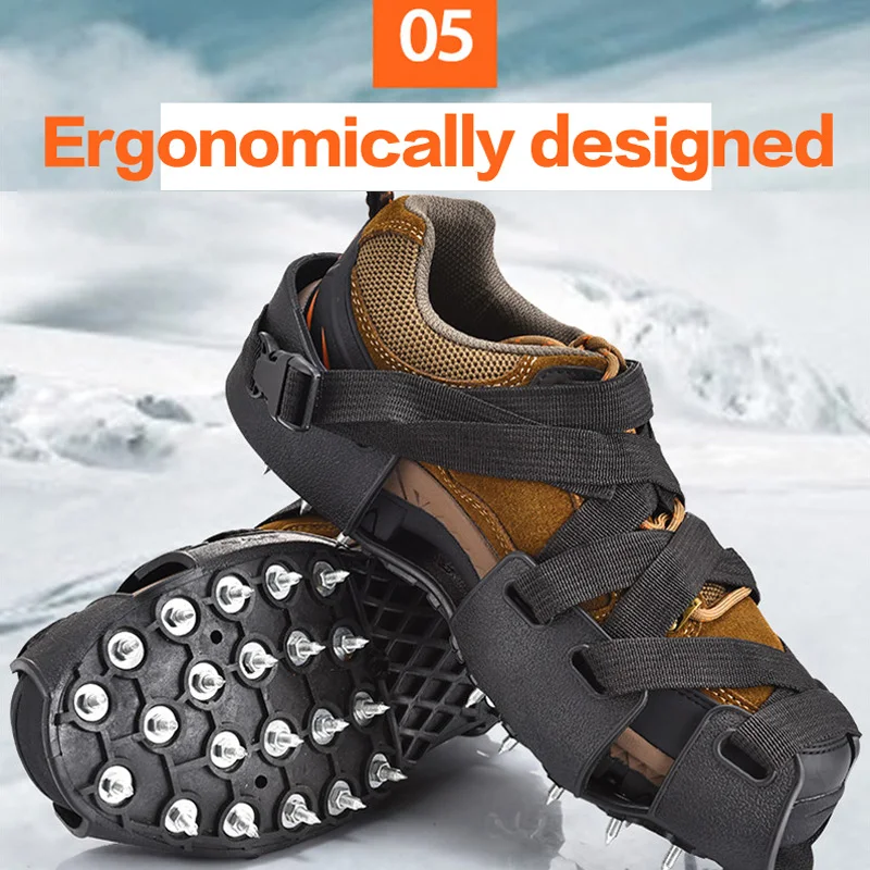 crampon antidérapants à 32 dents, neige / glace – Image 6